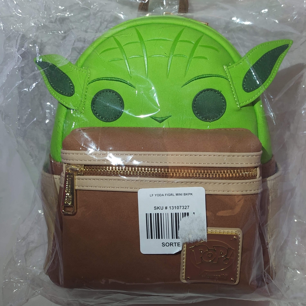 Yoda Funko Pop Loungefly Mini Backpack